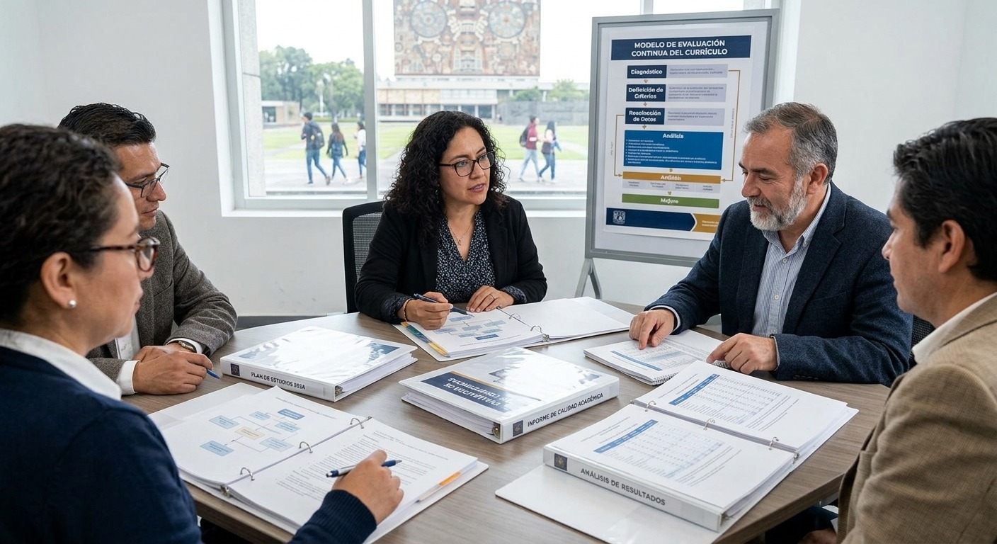 Guía operativa para la evaluación de planes de estudio